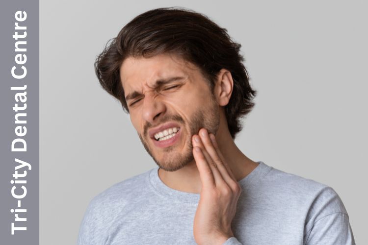 food stuck between teeth Coquitlam